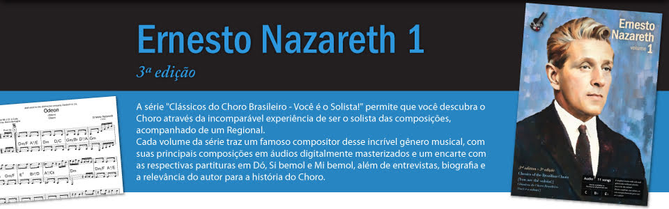 Lançamento: Ernesto Nazareth 1 - 3ª edição